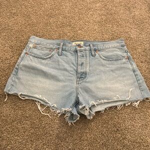 Madewell denim shorts
